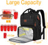 17 Inches Backpack, Backpack MATEIN Lunch Extra Large Lunch Box with Insulated Cooler Compartment, Water Resistant