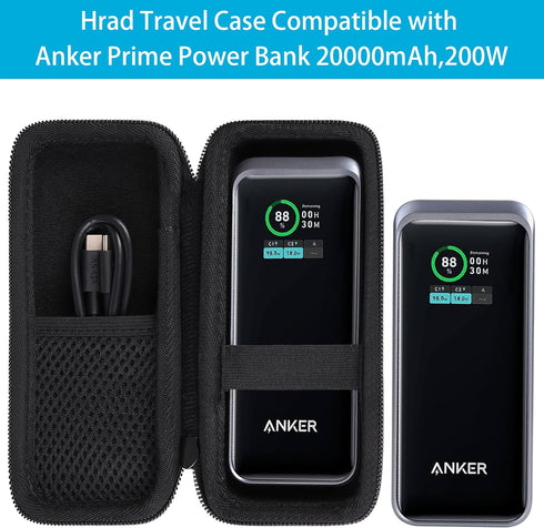 khanka Hard Travel Case Replacement for Anker Prime Power Bank 12000mAh 130W/20000mAh,200W