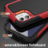 Jeylly 11 6.1 inch, 11 6.1 inch, for iPhone Case Heavy Duty Protection Shockproof Dual Layer Hard PC+Soft TPU Bumper