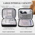 FYY Electronic Organizer, Extra Large Travel Cable Organizer Bag Pouch Portable Waterproof Double Layers All-in-One