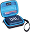 LTGEM Hard Carrying Case for JBL GO2 / GO Waterproof Ultra-Portable Bluetooth Speaker, Black+Blue