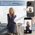 EKIND Clip On Selfie Mirror for Phone Rear Camera Reflective HD Back Selfie Tool with Dust Cloth for Photo Video Vlog