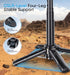 MAGIC JOHN Phone Tripod, Portable Selfie Stick, Pocket Size Selfie Stick for iPhone, Tripod for Phone with Detachable
