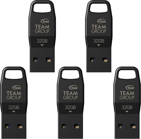 TEAMGROUP 32GB 5Pack S5 USB 3.2 Gen 1 (USB 3.1/3.0) Up to 100MB/s