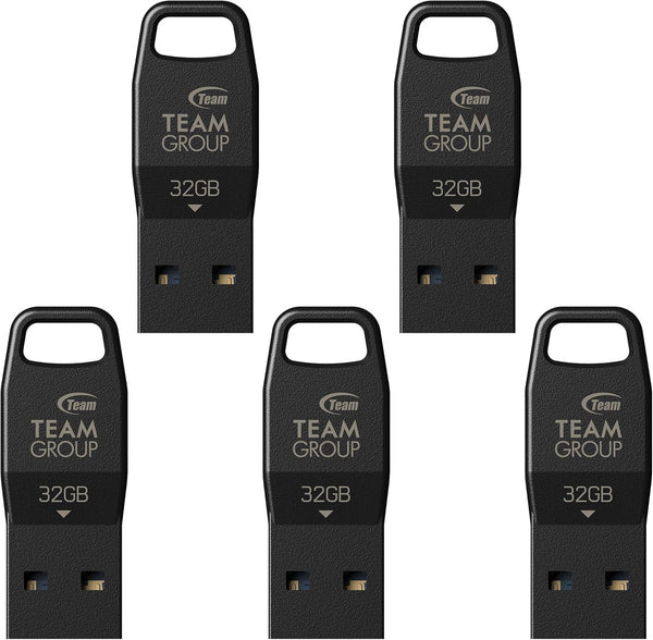 TEAMGROUP 32GB 5Pack S5 USB 3.2 Gen 1 (USB 3.1/3.0) Up to 100MB/s