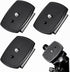Josojoou 3PCS Universal 43x43mm Tripod Quick Release Plate, Camera Tripod Mount Adapter with