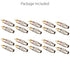EEEKit 20Pack RCA Male Plug Solder, Gold Audio Video Adapter Connector for Home Theater Audio Video Receiver