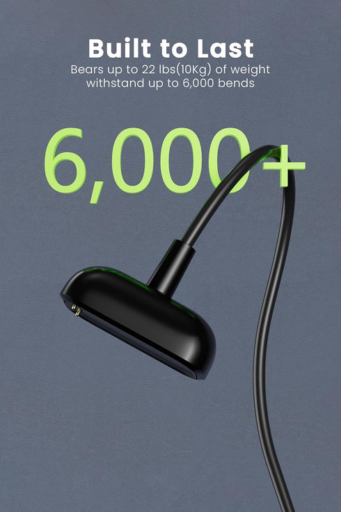 Charger for Fitbit Charge 5, Charge 6, Luxe Fitness & Wellness Tracker Charging Cable