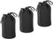 PATIKIL 3 Pcs Camera Lens Bag, 3.9" ID x 7.1" H Drawstring Pouch with Thick Neoprene for DSLR Camera Lens