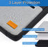 Laptop Sleeve, Slim Durable Notebook Protection Case for 14 15 15.4 Inch MacBook Pro HP Dell Acer Asus, Black/Grey