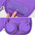 PAIYULE Case for Sony WH-CH720N WH-CH520 Noise Canceling Wireless Headphones, Carrying Bag for JBL Tune 510BT (Purple)