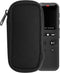 kwmobile Neoprene Voice Recorder Case Compatible with Universal Voice Recorder - Inside Size