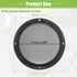 ACROPIX Universal 6.5" Car Speaker Grills Cover Mesh, Round 6.5 Inch Audio Speaker Subwoofer Guard Protector Case with