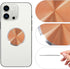 LXUEJIE 4 Set, Phone(4 Pcs Mount Metal Plates for Magnetic Phone Holder, Metal Plates Replacement Replacement Circular