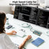 HDMI to Mini HDMI Cable 4 FT, High Speed Bi-Directional 2.0 Cord, 4K@60Hz, Compatible with Camera, Tablet, Projector
