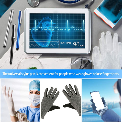 130 Pieces Stylus Pens for Touch Screens, Slim Capacitive Stylus, Universal Digital Pen Compatible with Most Devices,