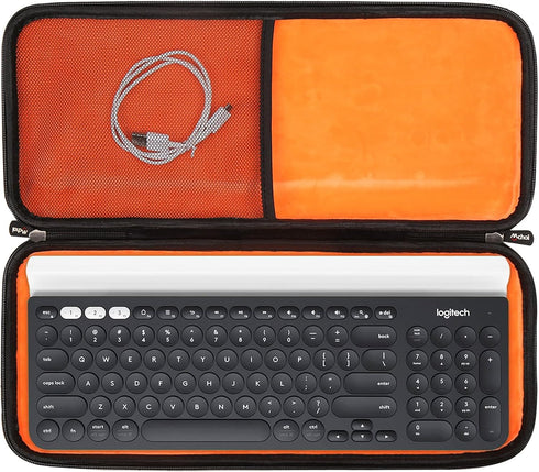 Mchoi Hard Case for Logitech K780 Multi-Device Wireless Keyboard, Waterproof Shockproof Protective Case, Case Only