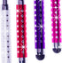 ECO-FUSED 12 Adjustable Bling Stylus Pen Bundle - 3.5mm Jack Connector for All Capacitive Touchscreen Devices