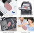 FYY Electronic Organizer, Portable Travel Cable Organizer Bag Pouch, Waterproof Double Layers All-in-One Storage for