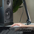 Fluance High Density Acoustic Foam Isolation Pads for Bookshelf Speakers, Improved Sound and Vibration Damping - Pair