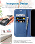 OCASE iPhone 13 Wallet Case - Light Blue PU Leather Flip Folio, RFID Blocking, Card Holders, Shockproof TPU, 6.1" 2021.