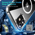 Meifigno Clear Magnetic Case for iPhone 12 Mini, Military Grade Protection, Compatible with MagSafe, Crystal Clear