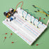 breadboard Set Prototype Board - 6 PCS Solderless 400 Pin Board Kit for Raspberry Pi and Arduino Projects