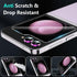 YWXTW Upgraded Alignment Tray for Samsung Galaxy Z Flip 5: 2 Pack Tempered Glass Screen Protectors + 2 Camera Lens