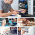 STREBITO 124-Piece Precision Magnetic Screwdriver Set, Electronics Tool Kit with 101 Bits for Computer, Laptop, Cell