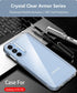 Samsung Galaxy A15 5G Case - Military-Grade Shockproof, Crystal Clear, with Tempered Glass Protector & 4 Built-in