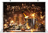 BELECO 5x3ft Fabric Happy New Year Backdrop 2025 New Years Eve Decorations Banner Champagne Fireworks Bokeh