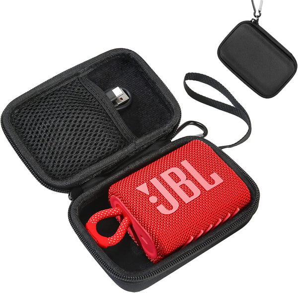GeeRic Hard Case Compatible with JBL GO3, EVA Case for Protection and Outdoor Use