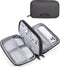 BAGSMART Electronics Organizer Travel Case, Cable Charger Cord Tech Organizer Pouch for
