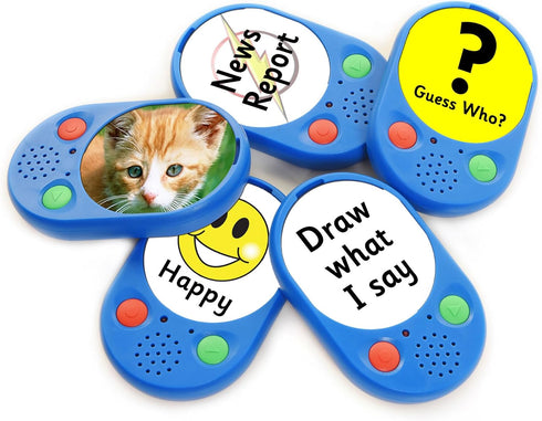 Talking Products Voice Pad Voice Recorder - 40 Seconds Recording, Communication Sound Button for Kids