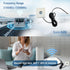 Maswell WiFi 6E Antenna, 2.1-7.2 GHz Screw and 3M Adhesive Mount, IP67 Outdoor IoT Antenna