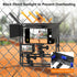 AMAZEAR Phone Fence Mount with Magnetic Shade, Action Camera Fence Mounting Kit for iPhone Samsung Mevo Start Go Pro