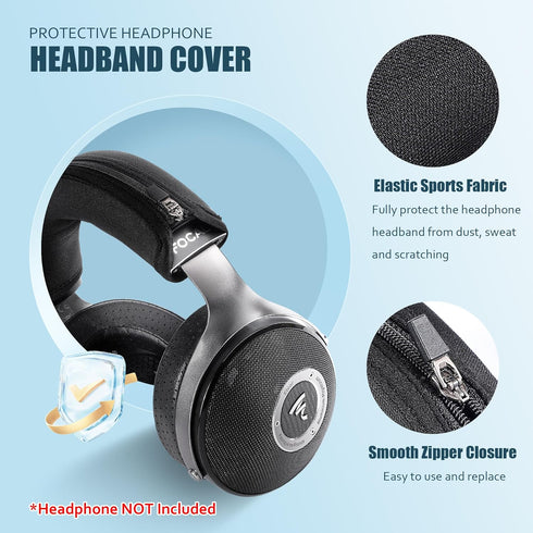 Desing Wish Headphone Headband Cover for Focal Celestee/Elegia/Clear Mg/Stellia/Utopia/Clear Headphones, Thicker Sports