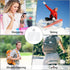 8 Pcs Phone Lanyard Patch, Universal Phone Tether with Metal Ring Compatible with Cellphone Pad