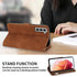 ZZXX Wallet Case for Samsung Galaxy S21 - Premium Soft PU Leather Zipper Flip Folio with Card Slot