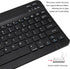 Ultra-Slim Bluetooth Keyboard and Mouse Combo, Rechargeable Portable Wireless Keyboard Mouse Set for Apple iPad iPhone