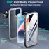 SOKUSIN iPhone 14 Case Waterproof, Shockproof Clear Phone Case with Screen & Camera Protector - 6.1 Inch