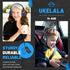 Over Ear Wired Blue Headphones for Boys, Folding Corded Stereo Headphones for Youth, Compatible with Computer PC