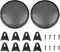 X AUTOHAUX 2pcs 12" Mesh Protector Car Speaker Grill Cover for Honda