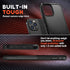 NTG Heavy-Duty Case for iPhone 12 Pro Max, Rugged Lightweight Slim Shockproof Protective Case, Black