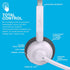 Headset, 50+ JLab Go Work Pop On-Ear Wireless Lilac, Hours Playtime, Bluetooth Multipoint, Rotating Boom Mic, Noise