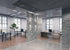 BELECO 7x5ft Fabric Modern Office Backdrop for Video Conference - Elegant Business Interior