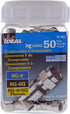 IDEAL Electrical RTQ RG-6 RTQ 92-650 Compression Connector, Pack of 50