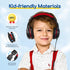 EarFun 2Packs Kids Headphones Wired with Microphone, 85/94dB Volume Limit, Portable Headphones for School/Tablet