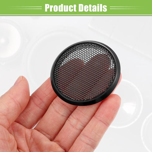 ACROPIX Universal 1.5" Car Speaker Grills Cover Mesh, Round 1.5 Inch Audio Speaker Subwoofer Guard Protector Case, Iron