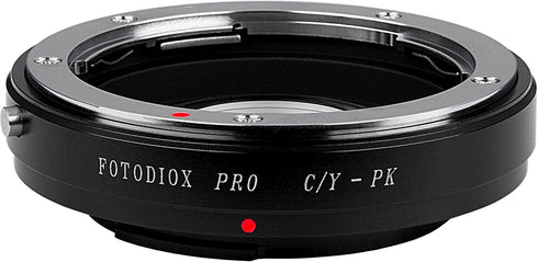 Fotodiox PRO Lens Mount Adapter, Contax Yashica Mount Lens to Pentax K DSLRs